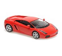 Maxichamps 940103501 Lamborghini Gallardo-2004-Red Voiture Miniature de Collection 1:43 Rouge