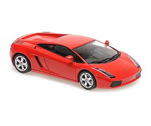 Maxichamps 940103501 Lamborghini Gallardo-2004-Red Voiture Miniature de Collection 1:43 Rouge