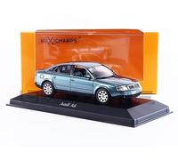 MAXICHAMPS 1/43 Audi A6 à partir de 1997 Vert métallisé Voiture Miniature de Collection, 940017101, Green Metallic