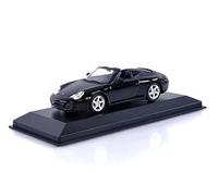 Porsche 911 (996) 4S Cabriolet 2003 Noir Maquette de Voiture 1:43 Maxichamps