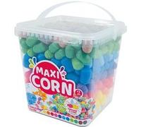 Ludi Jeu éducatif Maxi Corn – Seau 380 flocons 12 couleurs Assemblage à l'eau Dès 3 ans Jaune