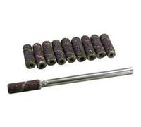 Maxicraft - 10 tambours abrasifs haute qualité Ø 4 mm + support G