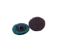 Maxicraft - 2 disques éponge abrasive pour métal tendre Ø 50 mm