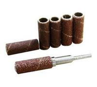 Maxicraft - 6 tambours abrasifs Ø 9 mm + support G