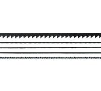 Maxicraft 90938 Jeu de 5 lames de scie 130 mm pour bois et plastiques, Argent