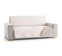 MAXIFUNDAS | Housse de canapé Dry Protect | Couleur Ivoire | Convient aux canapés 3 Places | Déperlant | Matelassé et réversible | Housse protectrice Anti-Taches | Adaptée aux Animaux