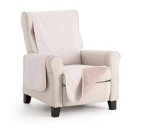 MAXIFUNDAS | Housse de canapé Dry Protect | Couleur Ivoire | Convient aux fauteuils 1 Place, Relax et Oreiller | Déperlant | Matelassé et réversible | Adaptée aux Animaux