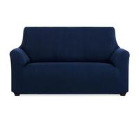 MAXIFUNDAS | Housse de canapé élastique 4 Places Bleu - Housse de canapé Extra Douce, antidérapante et élastique - Housse de canapé élastique Modèle Inca