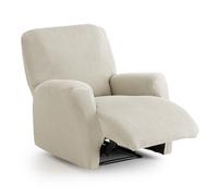 MAXIFUNDAS | Housse de canapé élastique Fauteuil Relax Couleur Ivoire - Housse de canapé Extra Douce, antidérapante et élastique - Housse de canapé élastique Modèle Inca
