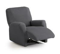 MAXIFUNDAS | Housse de canapé élastique Fauteuil Relax Gris - Housse de canapé Extra Douce, antidérapante et élastique - Housse de canapé élastique Modèle Inca
