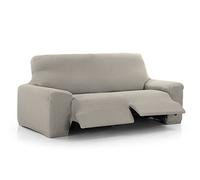 MAXIFUNDAS Housse de canapé Relax 3 Places 2 Pieds Vega Gris Clair