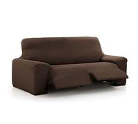 MAXIFUNDAS Housse de canapé Relax 3 Places 2 Pieds Vega Marron