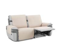 MAXIFUNDAS-Housse de canapé rembourrée Relax 2 Places Slam, Beige Sauvasofá répulsif Liquide et avec Envers antidérapant.