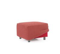 MAXIFUNDAS Housse de Pouf Relive Corail, valable pour Puffs de 40 à 60 cm de Chaque côté