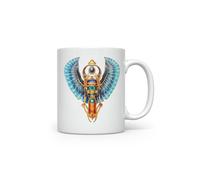 MAXIKIWI - Tasse à café ou à thé en céramique lisse et durable pour la maison ou le bureau - Parfait pour toutes les occasions - Égypte antique fantastique - 300 ml