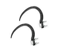 Maxilator Lot de 2 crochets de rechange pour grappin à foin/paille de 22,9 cm - Pour accumulateur de foin, crochet universel pour déplacer les balles de foin - Crochets de foin de rechange en acier