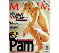 Maxim UK Edition Magazine Pam Anderson / Mick Jagger February 2002