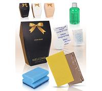 MAXIMA AMENITIES Kit de Nettoyage Cuisine, Salle de Bain, Haut de Gamme pour Les Appartement d'hôtel, Airbnb, hébergements Touristique, Set de Luxe Bienvenue - 20 Kits