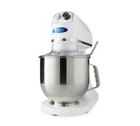 MAXIMA Batteur-mélangeur planétaire 6,5 L blanc - 11 vitesses, 350 W, bol inox, 3 accessoires