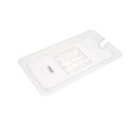Maxima Couvercle gastronorm - 1/3 GN - polycarbonate - avec ouverture pour cuillère