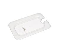 Maxima Couvercle gastronorm - 1/9 GN - polycarbonate - avec ouverture pour cuillère
