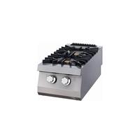 Maxima Gastro Premium Plaque de cuisson, 2 brûleurs, unité unique, profondeur 90 cm, gaz