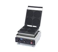 Maxima Gaufrier gastronomique - 4 gaufres - Mini ronds