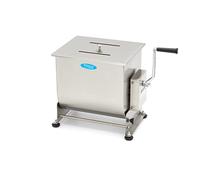 Maxima Mélangeur à Viande 30L - 25Kg Viande - Bol Inclinable - Manuel