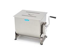 Maxima Mélangeur à Viande 60 L - 55 Kg de Viande - Bol Inclinable - Manuel