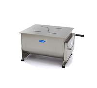 Maxima Mélangeur de viande - 60 L - 55 kg viande - axle double - manuel