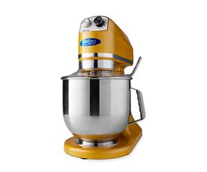 Maxima Mélangeur Planétaire - 7 L - Jusqu'à 2 Kg de Pâte - Jaune Doré