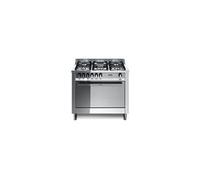 Maxima MG96MF/C - Cuisinière - pose libre - largeur : 90 cm - profondeur : 60 cm - hauteur : 85 cm - classe A - inox poli
