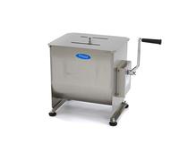 Maxima Kitchen Equipment Mixeur à viande gastro – 30 l – 25 kg – Axe unique – Manuel