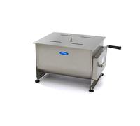 Maxima Mixeur à viande gastro - 50 l - 43 kg de viande - Double axe - Manuel