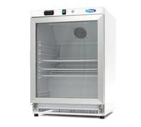 Maxima Réfrigérateur - 200 L - Blanc - avec Porte Vitrée