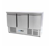 Maxima Réfrigérateur de comptoir - 137 cm - 3 portes