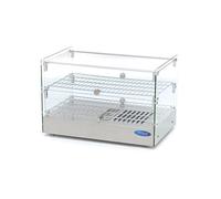 Maxima Vitrine chauffante - 55 cm - 2 niveaux - 50 l - 30 à 90 °C - 200 W