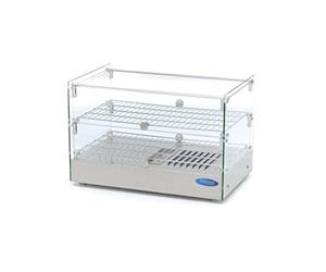 Maxima Vitrine chauffante - 55 cm - 2 niveaux - 50 l - 30 à 90 °C - 200 W