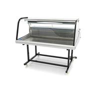 Maxima Vitrine réfrigérée - 255 L - 125 cm - avec support