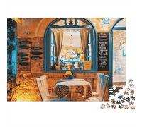 Maximalism Room Puzzle 1000 Pièces Papier Recyclable Cozy Interior Puzzle pour Adultes Amusant and Stimulant Family Jeu Gift pour Men‘s Birthday 52x38cm/1000pcs