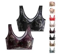Maximartus Buttonless Comfortable Bra, Blaciokamith Super Gather Bra, Soft Silk Tulle Smooth Push Up Bras