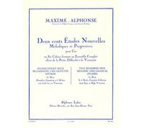 MAXIME-alphonse - 200 Etudes Nouvelles Vol.4 - Cor