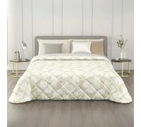 MAXIME MAISON - Couette Une Place et demie d'hiver (300 g/m²) Couette Une Place et demie, Couvre-lit Couverture Chaude en Microfibre de Haute qualité pour Saisons Froides, fabriqué en Italie (Blossom