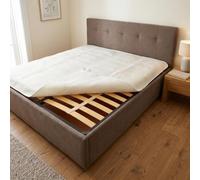 MAXIME MAISON - Couvre-Sommier, Cache Sommier 140x190 en Feutre Made in Italy, Protege Sommier 140 x 190, sous Matelas avec des Lacets aux Coins, Matériau Hypoallergénique, Anti-Acariens, Respirant