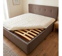 MAXIME MAISON - Couvre-Sommier, Cache Sommier 140x190 Matelassé Made in Italy, Protege Sommier 140 x 190, sous Matelas avec des Lacets aux Coins, Matériau Hypoallergénique, Anti-Acariens, Respirant