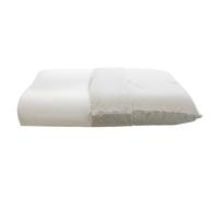 MAXIME MAISON - Oreiller Ergonomique Cervical en Memoire Forme (40x70) Orthopédique, Coussin Ergonomique Cervical, Coussin a Memoire de Forme Rectangulaire Made in Italy (1, Revêtement D'aloès)