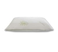 MAXIME MAISON - Oreiller Memoire Forme 40x70 Orthopédique, Coussin a Memoire de Forme Rectangulaire Made in Italy (1, Revêtement D'aloès, Hauteur 15)