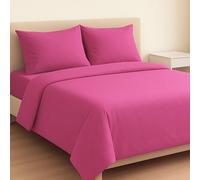 MAXIME MAISON - Parure de Lit 90x200 en Coton, Ensemble 3 Pièces (Drap Housse, Drap Plat, Taie d'oreiller) pour 1 Personne, Rafraîchissant, Made in Italy