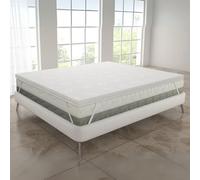 MAXIME MAISON - Topper Memory Foam 170 x 190 cm (épaisseur 5 cm) au-Dessus du Matelas pour Matelas 170 x 190 cm, fabriqué en Italie, du cœur de l'Italie à Votre lit : Le surmatelas Qui promet des