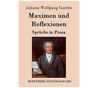Maximen Und Reflexionen
